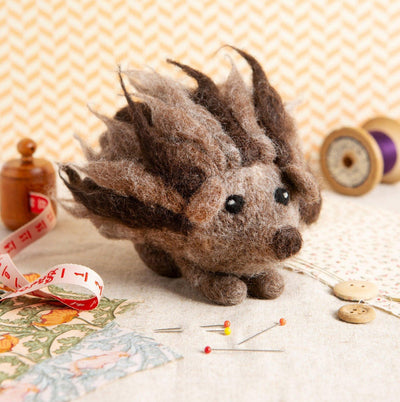 Create an Adorable Needle Felted Hedgehog