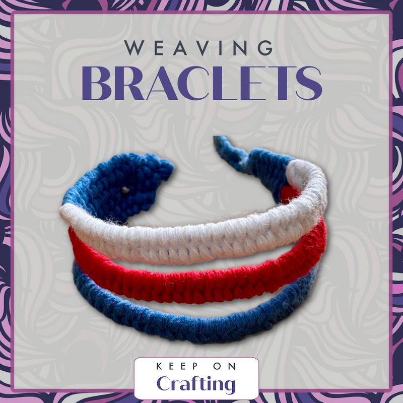 Bracelet Weaving Class-KOC-Keep On Crafting-Acorns & Twigs