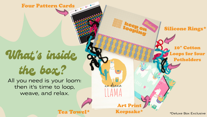 (November) DELUXE Keep On Looping Subscription Box-Subscription-Keep On Looping-Acorns & Twigs