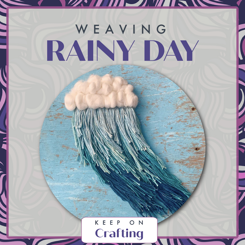 Rainy Day Weaving Class-KOC-Keep On Crafting-Acorns & Twigs