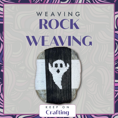 Rock Weaving Class-KOC-Keep On Crafting-Acorns & Twigs