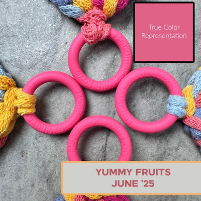 Silicone Rings - Yummy Fruit-Silicone Ring-Keep On Looping-Acorns & Twigs