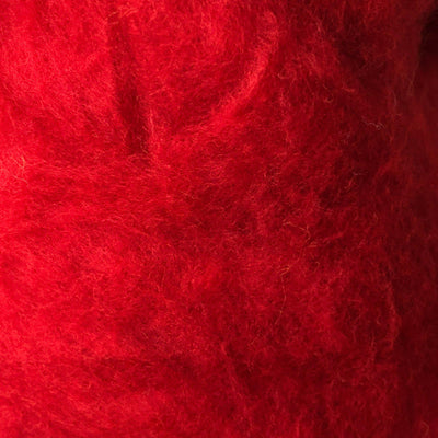 Australian Merino Batt - Red-Australian Merino Batt-Acorns & Twigs-Acorns & Twigs