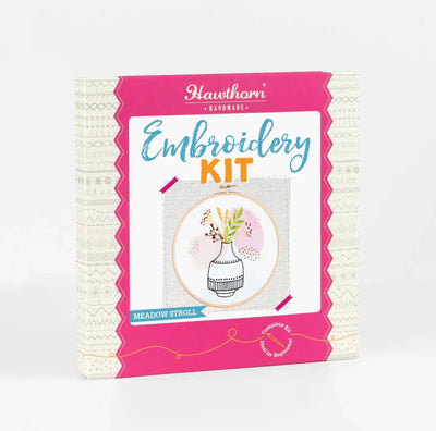 Meadow Stroll Embroidery Kit-Embroidery-Hawthorn Handmade-Acorns & Twigs